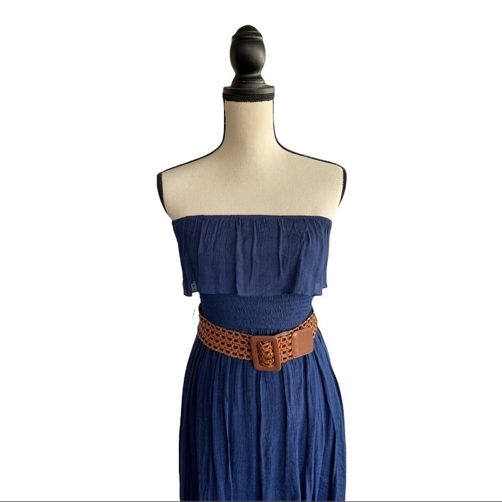 ❤️IZ Byer❤️strapless Hi lo dress size (S) - Picture 2 of 7